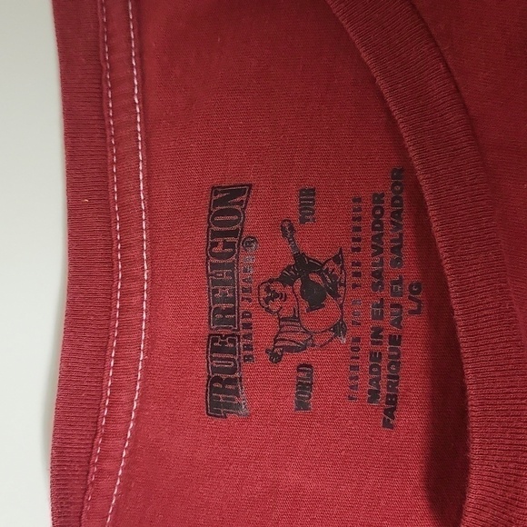 Vintage LA California 2002 True Religion Buddha Shirt size Large - Picture 5 of 11